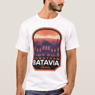 T-shirt Batavia Illinois Centre historique