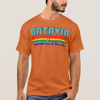 T-shirt Batavia New York Pride Batavia LGBT Cadeau LGBT LG