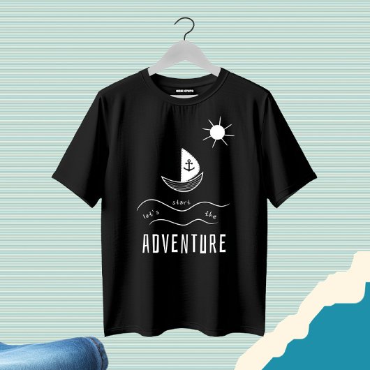 T-shirt Bateau