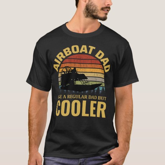 T-shirt Bateau à canot Aéronef Planeboat Papa (Devant)