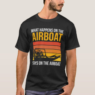 T-shirt Bateau à coussin d'air
