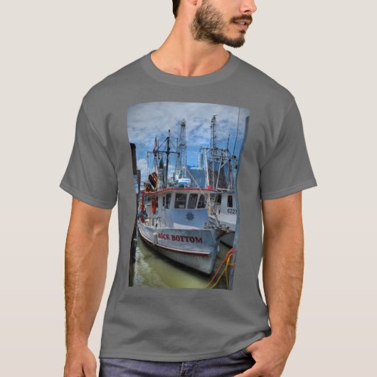 T-shirt Bateau à crevettes  (Devant)