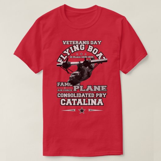 T-shirt Bateau à flotteurs PBY Catalina (Design devant)