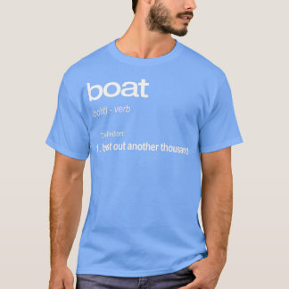 T-shirt Bateau à moteur amusant Propriétaire de bateau Bat