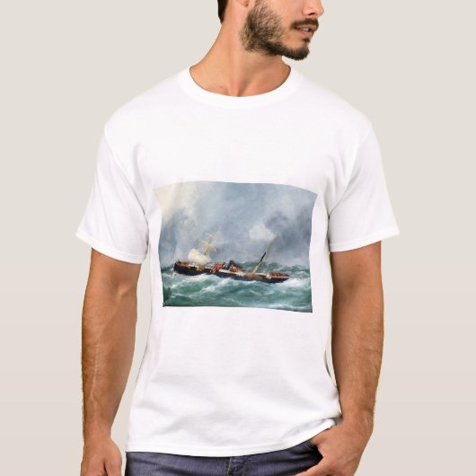 T-shirt Bateau à vapeur Finsbury 1881 (Devant)