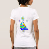 T-shirt bateau à voile (Dos)