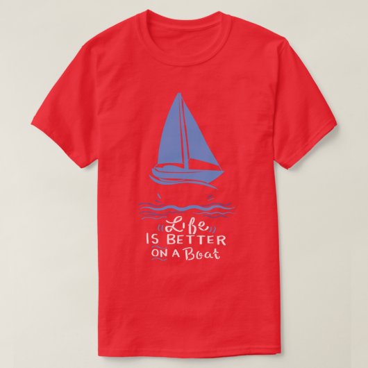 T-shirt Bateau à voile 1 (Design devant)