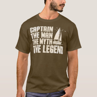 T-shirt Bateau à voile Capitaine de navire