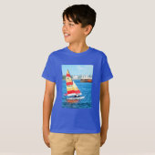 T-shirt Bateau à voile Hobie (Devant entier)
