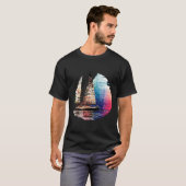 T-shirt Bateau à voile Sea World Ocean Beauty Discovery Ar (Devant entier)