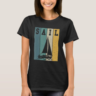 T-shirt Bateau à voile Sunset Bateau Capitaine Voilier 1