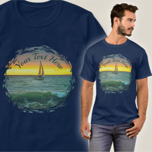 T-shirt Bateau à voile sur Banderas Bay 0884