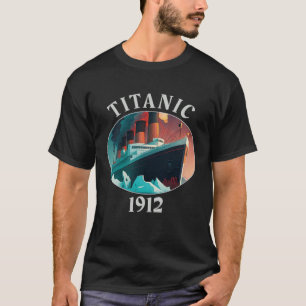T-shirt Bateau à voile Titanic Bateau de croisière Vintage