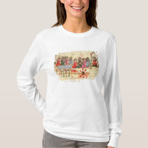 T-shirt Bateau avec des automates, illustration