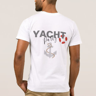 T-shirt Bateau bateau bateau bateau croisière fête d'anniv