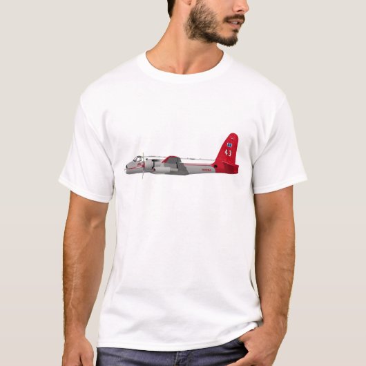 T-shirt Bateau-citerne de Lockheed P-2V Neptune (Devant)
