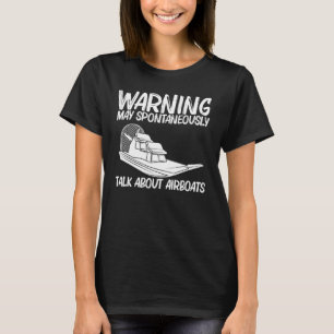 T-shirt Bateau cool Pour Hommes Femmes Avion De Course Aér