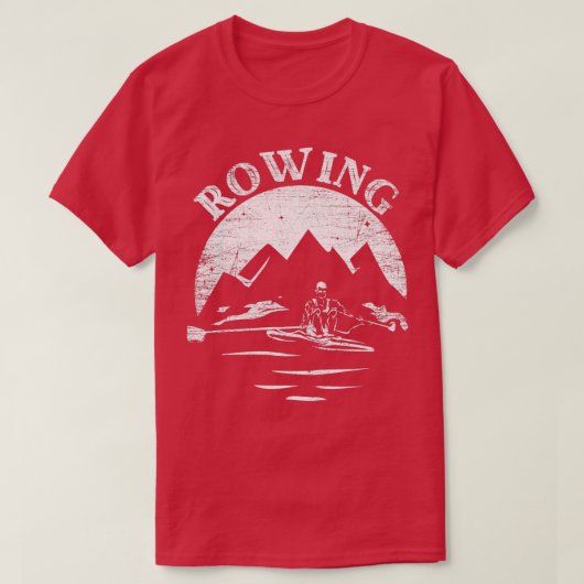T-shirt Bateau d'aviron 4 (Design devant)