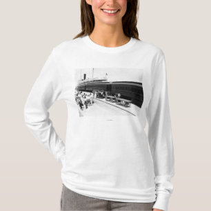 T-shirt Bateau de chargement de gare de Key West du Cuba