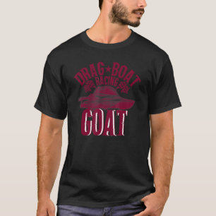 T-shirt Bateau de course de dragage GOAT  Drapeaux de cour