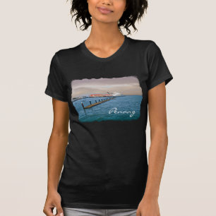 T-shirt Bateau de croisière au pilier