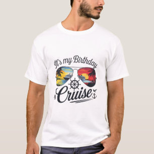 T-shirt Bateau de croisière fêté Mon Anniversaire Party 20