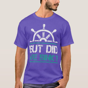 T-shirt Bateau De Croisière Roue Mais Avons-Nous Écoulé Pr