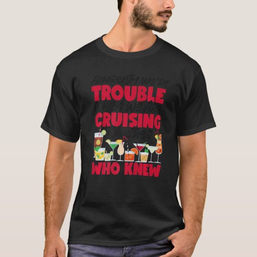 T-shirt Bateau de croisière Vacances Amis Buddies Couples (Devant)