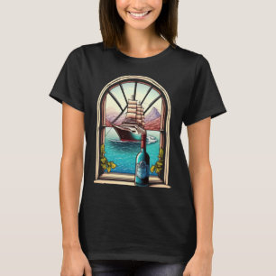 T-shirt Bateau de croisière Vin de croisière Bott Bott