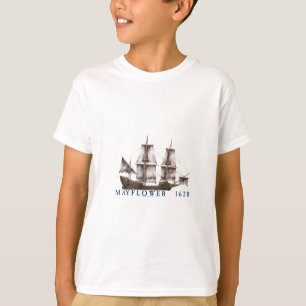 T-shirt bateau de la fleur printanière 9