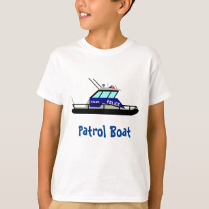 T-shirt Bateau de patrouille