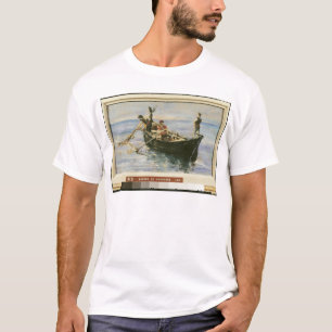 T-shirt Bateau de pêche de Henri De Toulouse-Lautrec ,