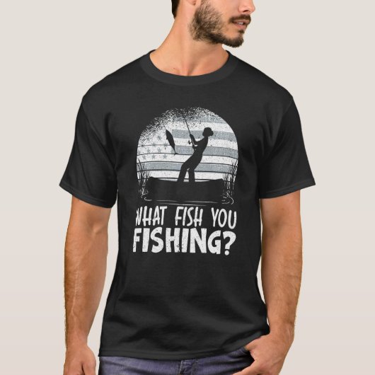 T-shirt Bateau de pêcheur patriotique (Devant)
