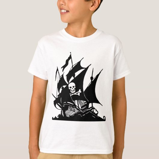 T-shirt Bateau de pirate (Devant)