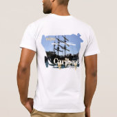 T-shirt Bateau de pirate de Caribea (Dos)