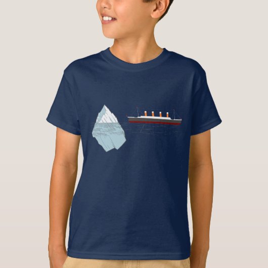 T-shirt Bateau de Titanic Funny 1912 (Devant)