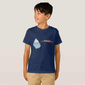 T-shirt Bateau de Titanic Funny 1912 (Devant entier)
