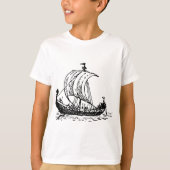 T-shirt Bateau de Viking (Devant)