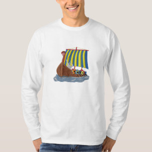 T-shirt Bateau de Viking de Suédois