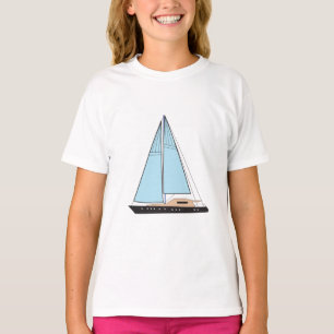T-shirt Bateau De Voilier De Luxe