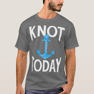 T-shirt Bateau d'été à voile noeud aujourd'hui
