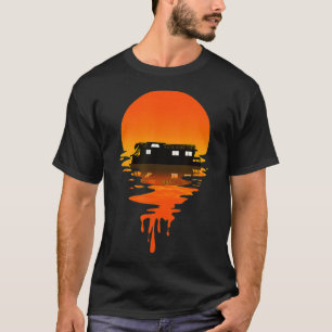 T-shirt Bateau domestique de style rétro vintage