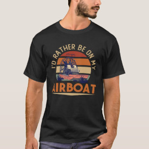 T-shirt Bateau Fanboat Rc Hydroplane Racing Bateau Bateau