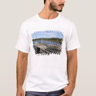 T-shirt Bateau homardier, Mushaboom, Nouvelle-Écosse, Cana