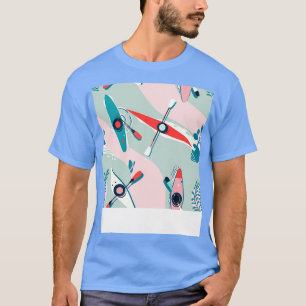 T-shirt Bateau Kayaker Canoe