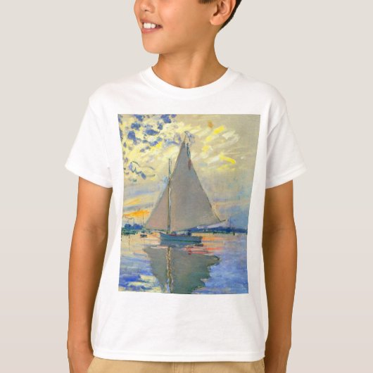 T-shirt Bateau Monet au Petit-Gennevilliers (Devant)