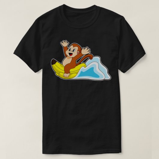 T-shirt Bateau Monkey Banana (Design devant)