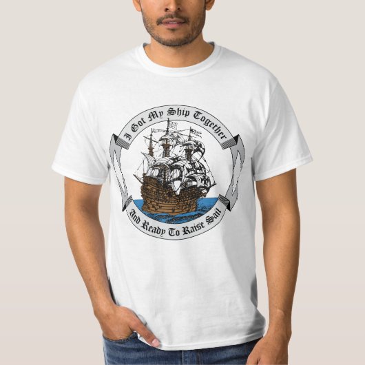 T-shirt Bateau pirate (Devant)