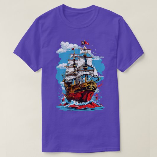 T-shirt Bateau pirate 2 (Design devant)