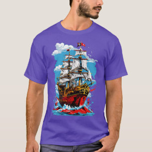 T-shirt Bateau pirate 2